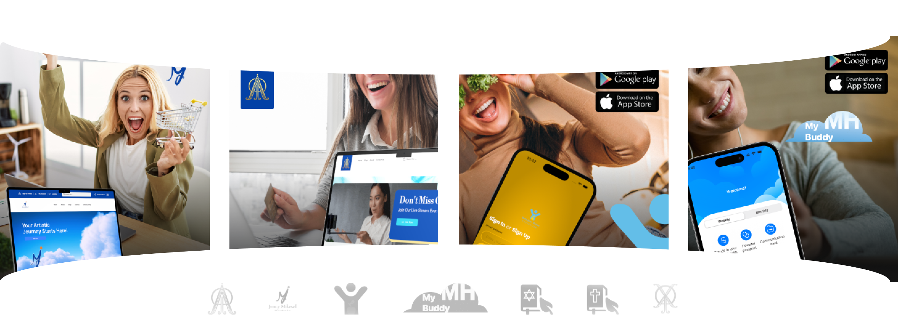 Work completed for previous Leaf & Pixel clients